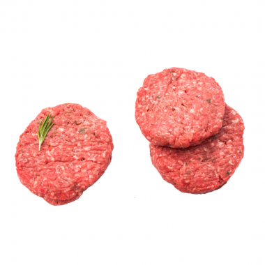 HAMBURGUESA NATURAL DE VACUNO 100% A 80 GRAMOS